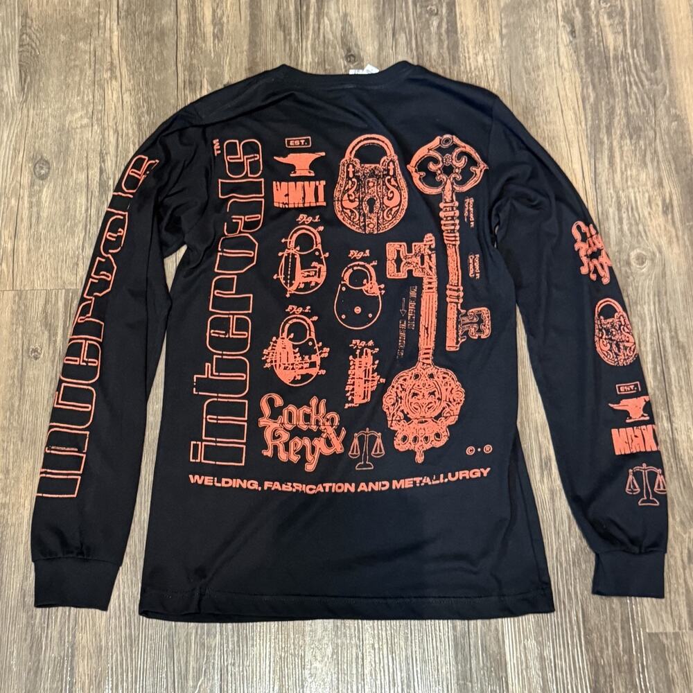 Intervals Band Merch Long Sleeve Shirt Mens S Circadian Progressive Metal 2022